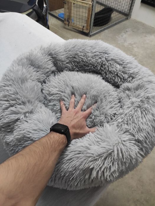 Cama Redonda Felpuda para Cão / Gato