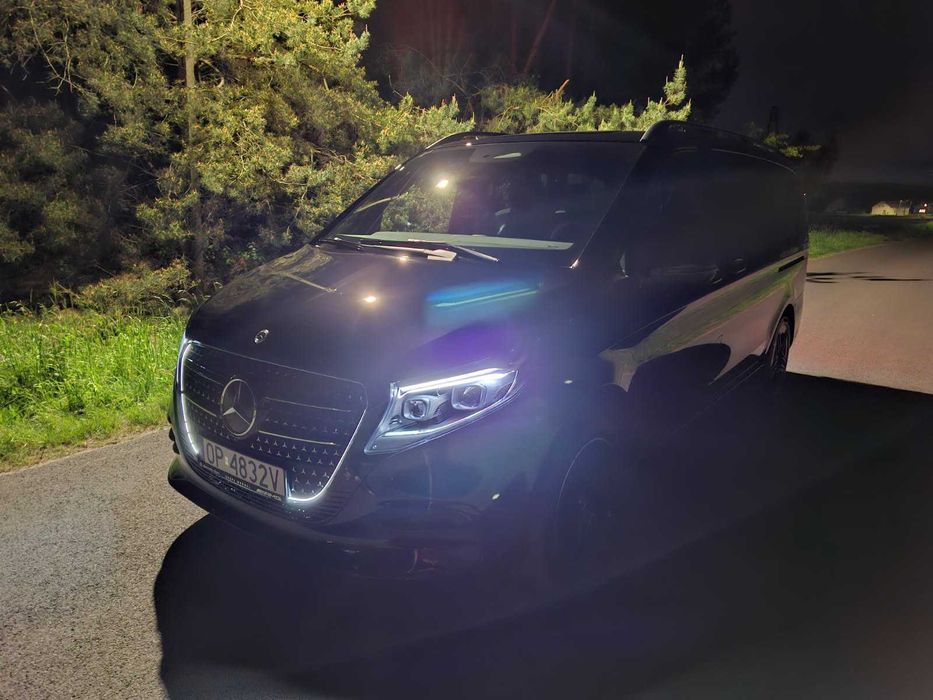 Bus Wynajem Mercedes V-klasa 8osób 4matic VcarDX.pl 2025r. 300d