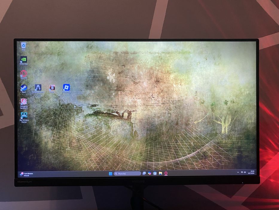 Komputer gamingowy Acer Nitro i5-12400 GTX 1660 SUPER 16 GB + Monitor Philips 165 Hz