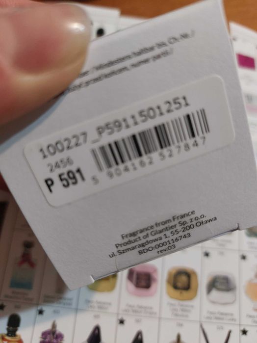 Glantier 591 premium perfumy odpowiednik lancome la belle intensement