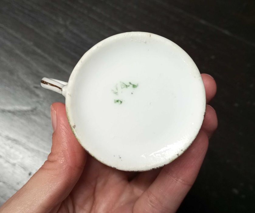 Antiga caneca e chávena de café Centenário Vista Alegre