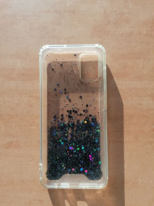 Capa para telemóvel Samsung A51 , transparente com Brilhantes64740227504515123