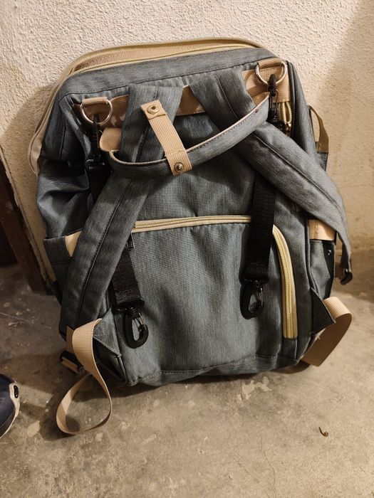 Patinho Timoti Mochila de Maternidade Cinza432618336336619521