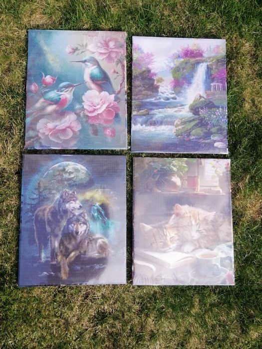 Алмазна мозаїка на підрамнику 40*50см. алмазна вишивка