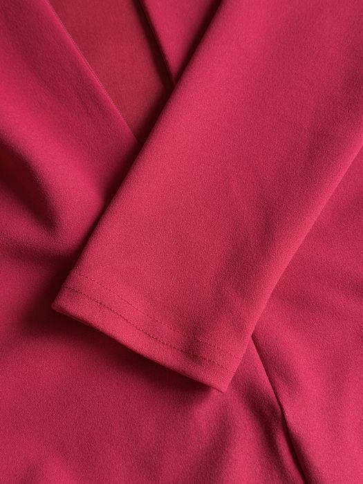 Боді Zara S червоне на одне плече