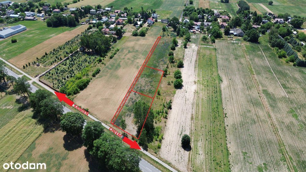 Działki budowlane/27 arów/Kamień