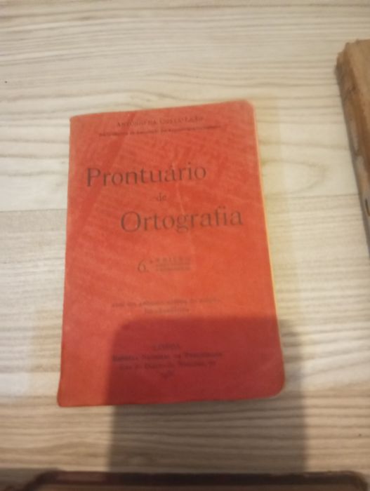 Livros antigos de ortografia gramática e fonética 1900