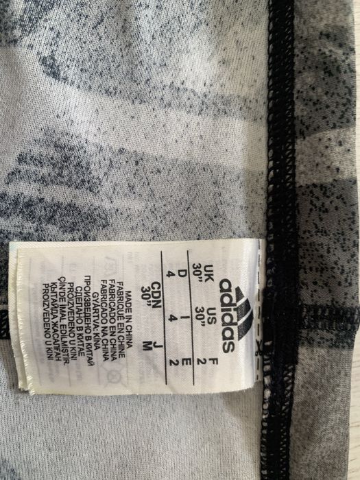 Czarno- szare kąpielowki męskie Adidas