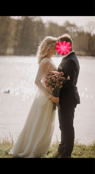 Suknia ślubna (w stylu boho)