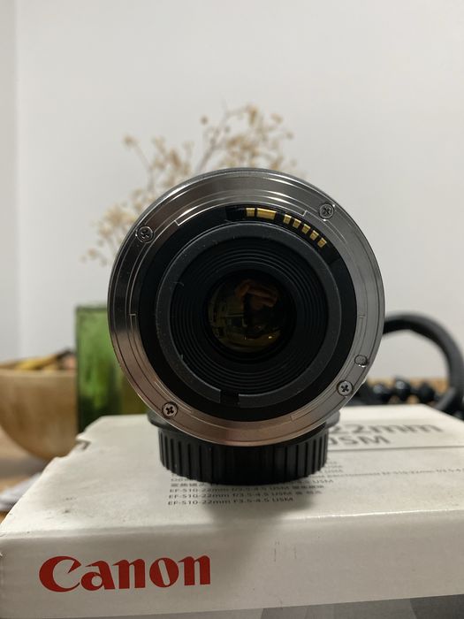 Lente Canon EFS 10-22mm f/3.5-4.5 USM