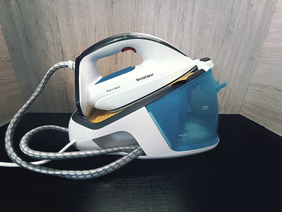 Парогенератор 2 в 1 SDBE 2400 C1 Silver Crest білий-синій Праска Утюг