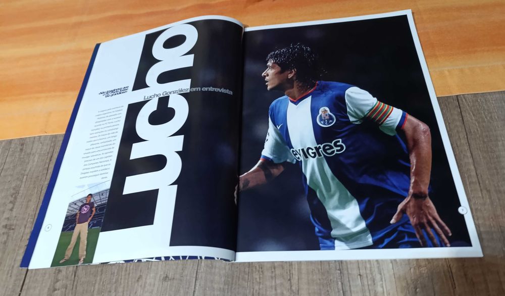 Revista Dragões - Especial Lucho González - N. 253 de 2006