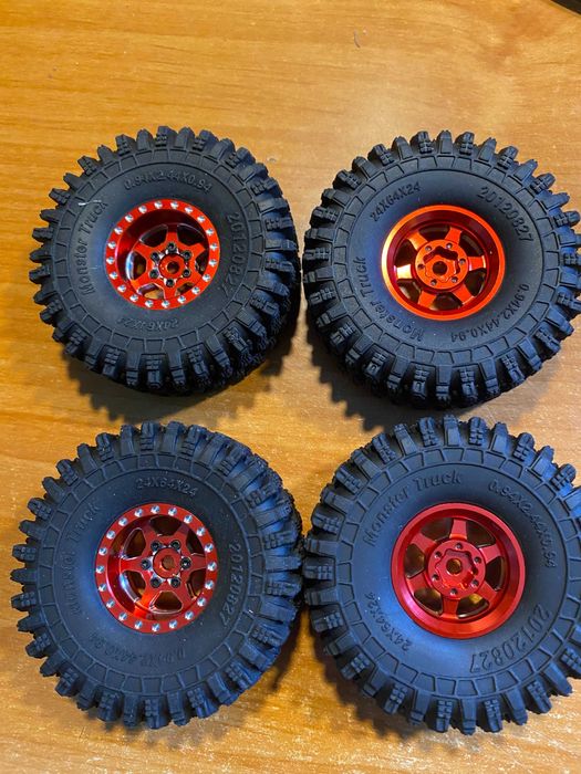 RC Koła do modelu TRX4M, SCX24, MN, WPL
