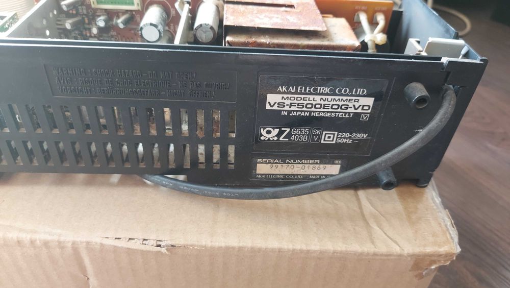 Magnetowid Akai VS-F500 HI-FI
