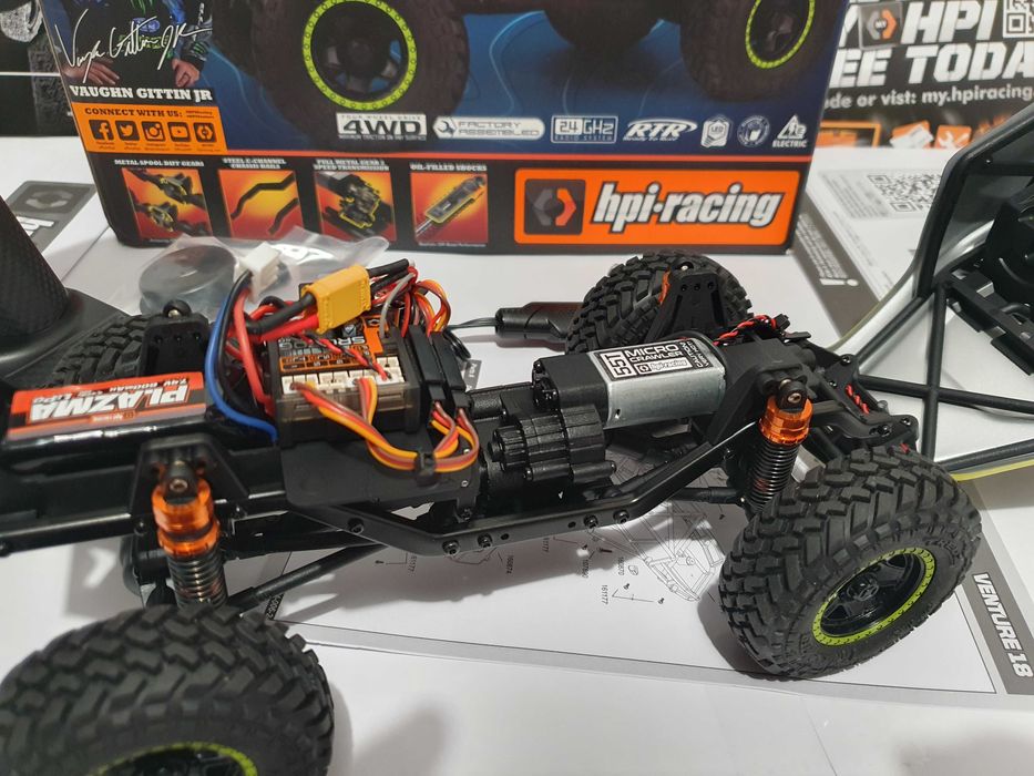 HPI RACING Venture 18 Bronco 1/18 auto zdalnie sterowane RC 2-biegi
