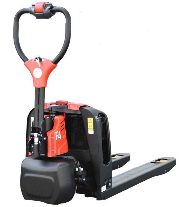 WÓZEK PALETOWY ELEKTRYCZNY F4 1500kg L-1150mm 24V 20Ah mały lekki