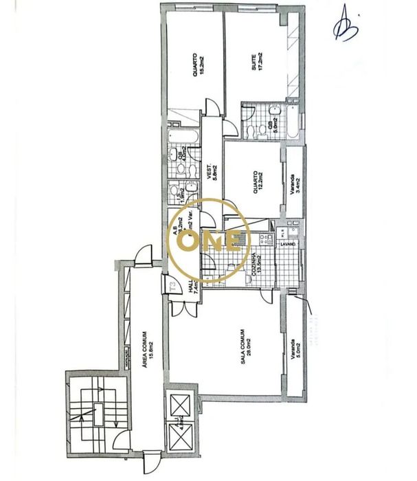 Apartamento T3 para Arrendamento na Trofa