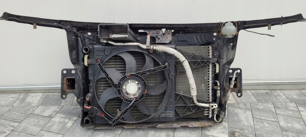 skoda fabia ii roomster pas przedni wzmocnienie czołowe kompletne