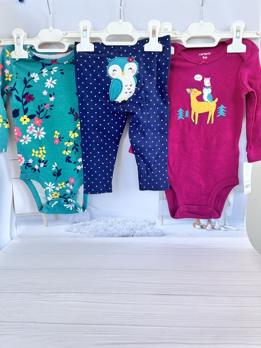 Carters набори , боді нове
