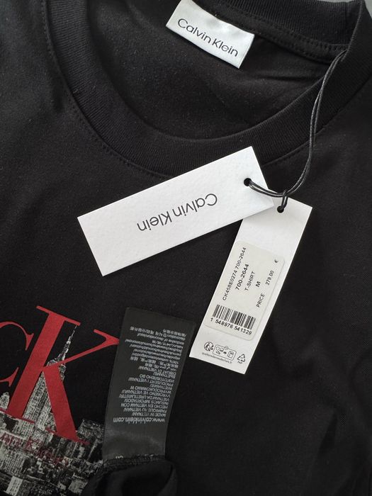 CK Calvin Klein koszulka t shirt męski