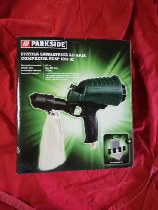 Pistola de jato de areia pneumática - PARKSIDE