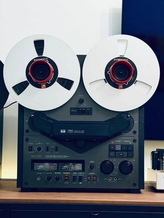 Akai GX-646 — финальная модель 600-й серии, головка P4-500 от GX-747, родное 220V из Германии | 6 голов, 3 мотора, автореверс, 1981