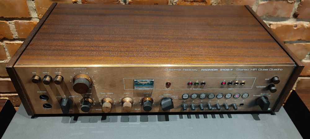 Amplituner Radmor 5102-T Miedziany Dziewiczy !!! Super stan !