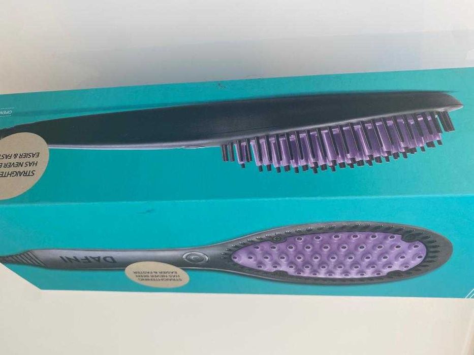 Escova/Prancha de esticar o cabelo - Nova - DAFNI