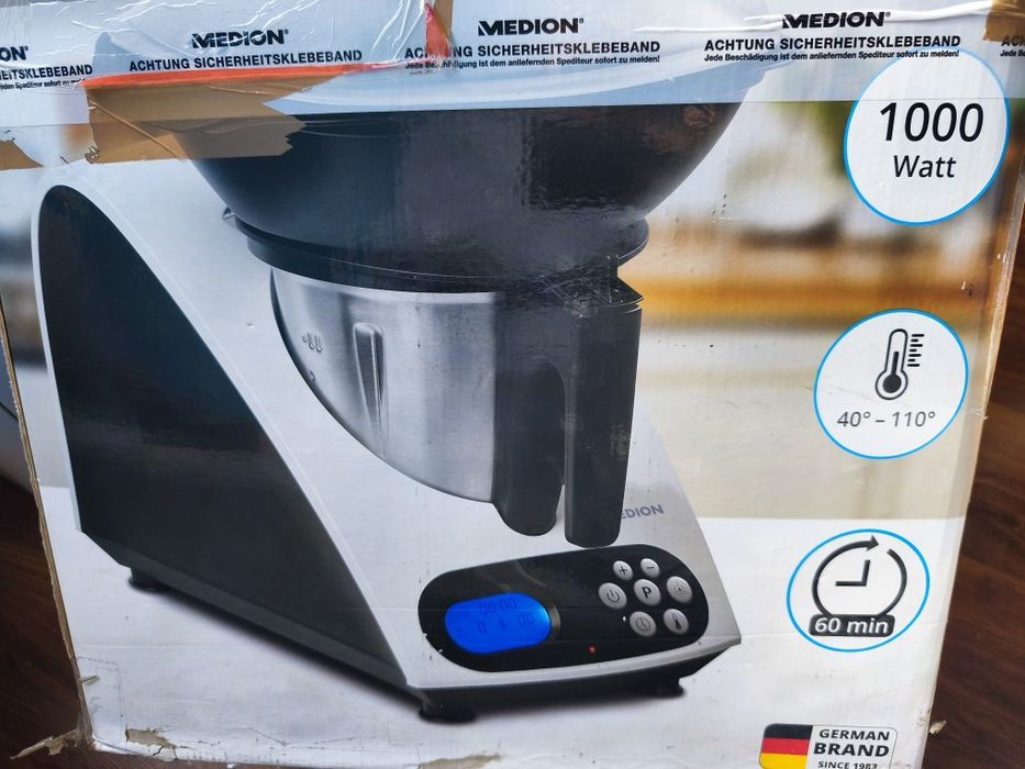 Robot kuchenny Medion MD 16361, 1000 W czarny