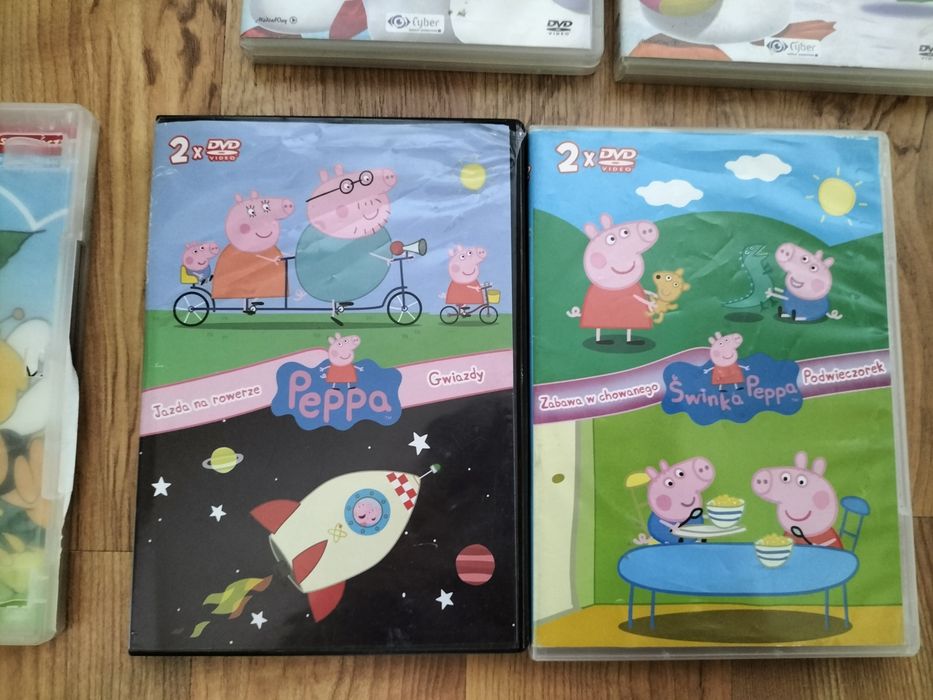 Bajki DVD dla dzieci. Mickey, świnka Peppa