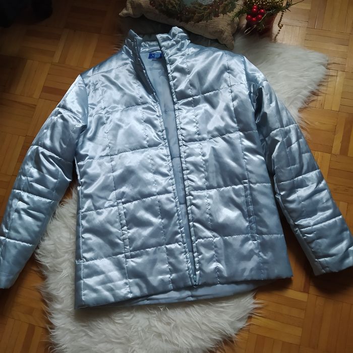 ciepła, modna, połyskująca kurtka Xio That’s M 38 L 40