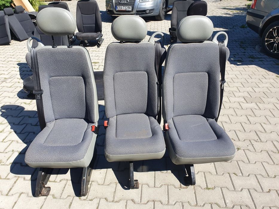 Fotele Fotel Pojedyncze Podwójne Pasy Bus Autobus Trafic Master Movano