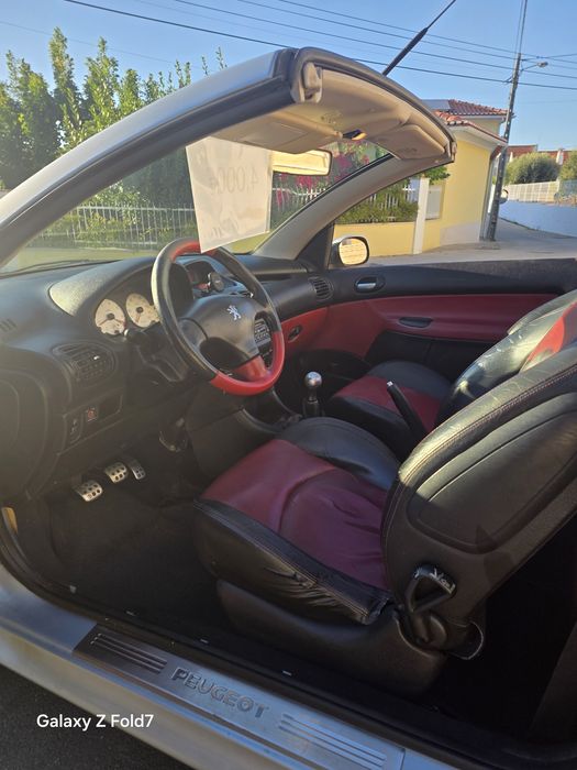 Peugeot 206 CC 1.6i edição especial Roland Garros ano2003 insp3/2027 troco — photo 3