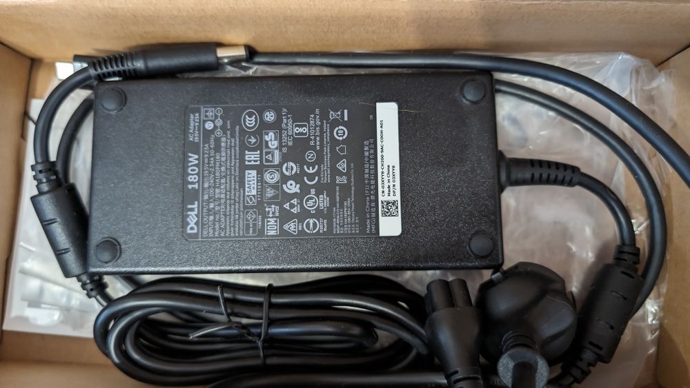 Док-станція Dell Dock WD19 180W black (210-ARJF)