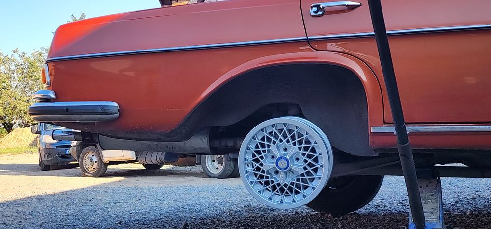 Felgi 5x112 Rial Mercedes W123 W114 W115 W126 W108 15"