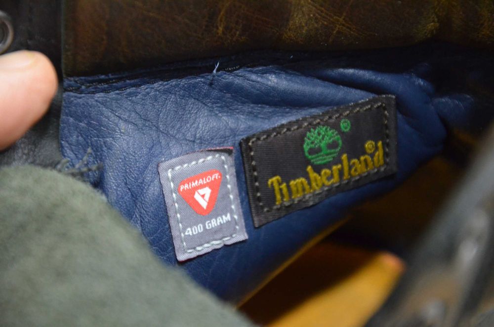 Timberland, 400 Primaloft  Premium, оригінал теплі шкіряні черевики