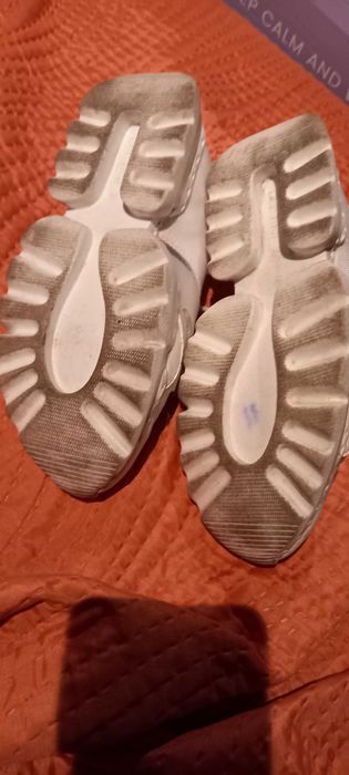 Sapatilhas de verão, brancas e transparentes - 35 - Bershka