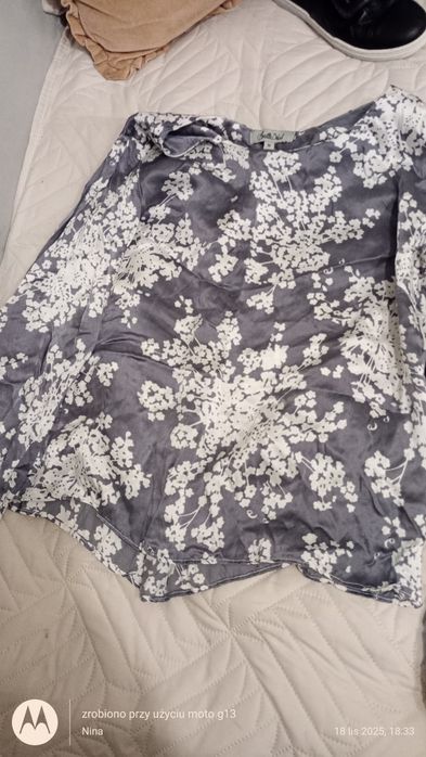 Elęgancka bluzka jedwabna