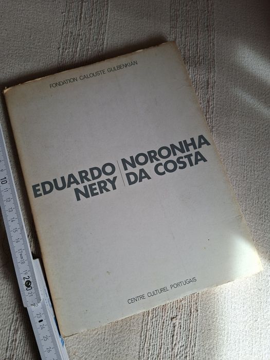 Catálogo de exposição de Eduardo Nery e Noronha da Costa Paris 1973
