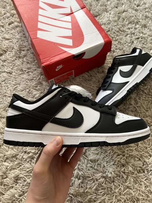 Кросівки Nike Dunk Low Retro White Black 2021 - DD1391-100