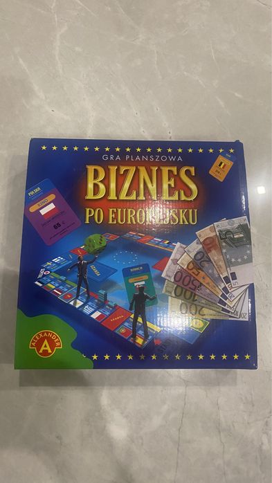 Gra planszowa Biznes po Europejsku- nowa