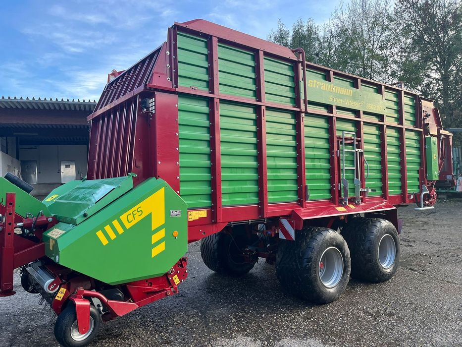 Strautmann Supervitesse 3502  Osie skrętne / Samozbierająca / Faktura VAT / Pierwszy właściciel