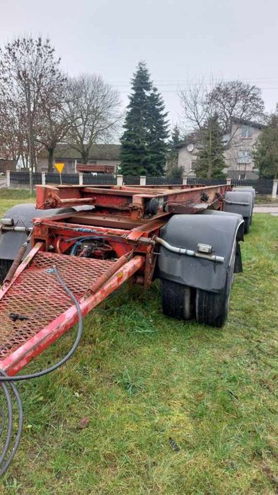 Przyczepa 4-osiowa na resorach