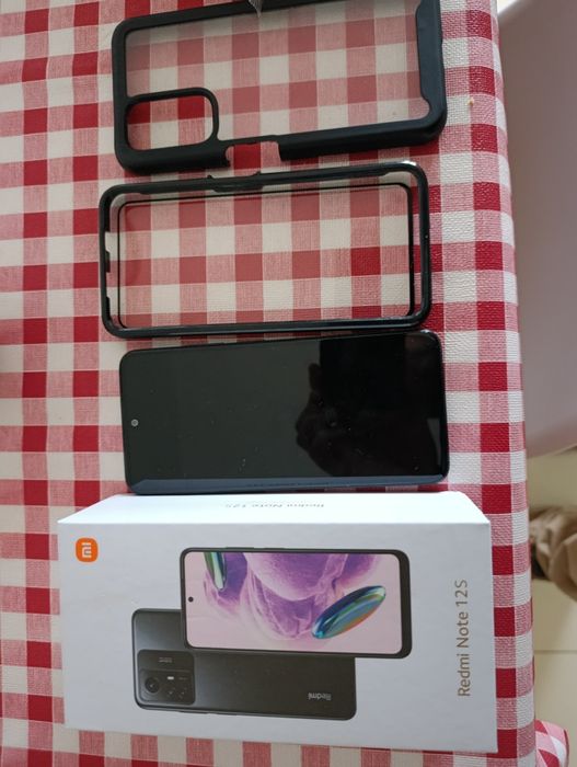 Redmi note 12 S onyx black 8 GB RAM 256 GB ROM