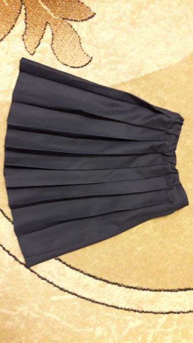 Школьная юбка (темно-синяя)