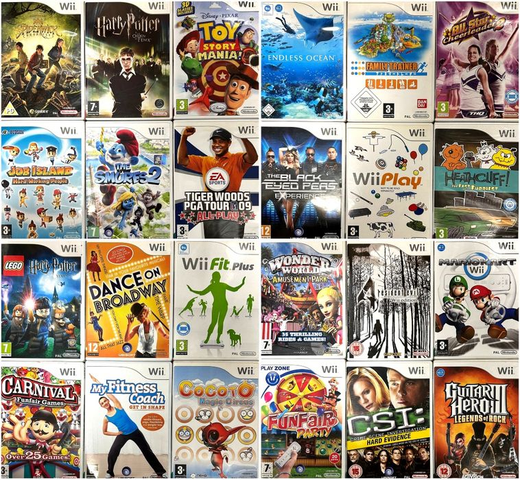 Nintendo Wii ігри ліцензія Nintendo Land диски Wii U регіон PAL оригінал