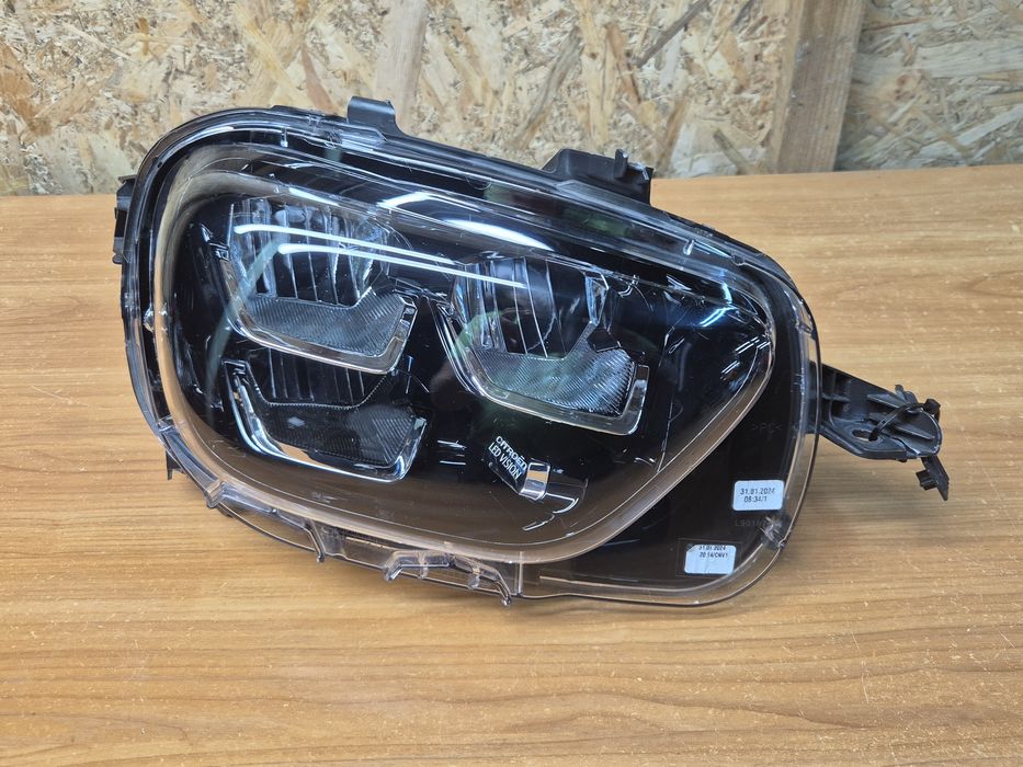 Citroën C3 lift lampa prawa przednia OEM EU Led Vision