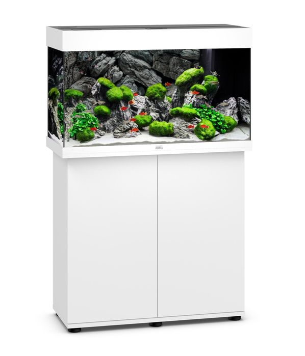 Juwel Rio 125 LED białe akwarium z szafką Aqualife
