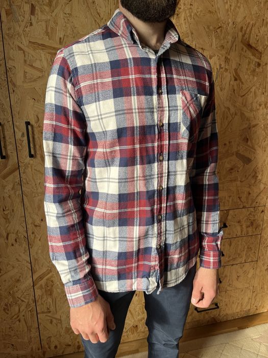 Сорочка фланелева в клітинку