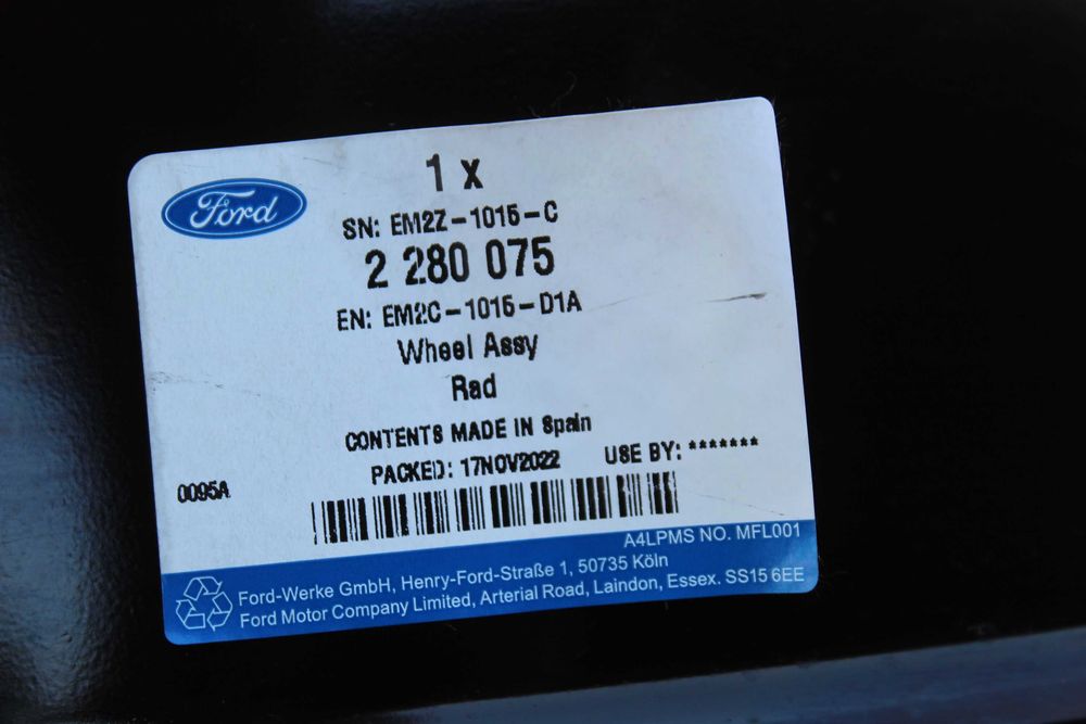 VOLVO S40 V50 S60 V60 S80 V40 XC60 V70 FORD 5x108 17'' 7,5J ET55